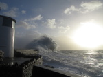 SX33604 Waves at Porthcawl lighthouse.jpg